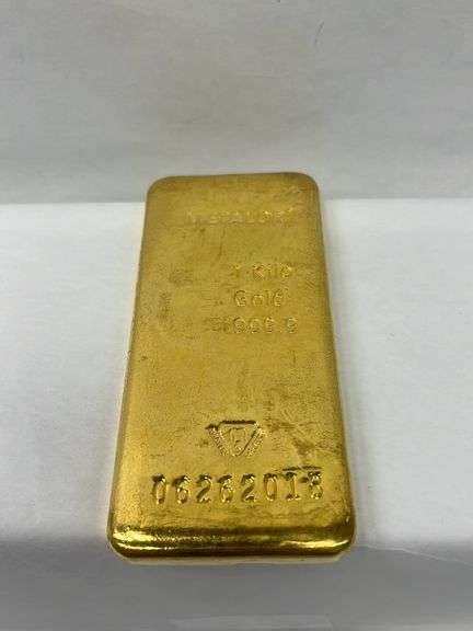 i kilo gold 999.9 gucci keychain|1 Kilo Metalor Gold Bar .9999 Fine (New) .